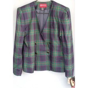 Vintage‎ 80s Double Breasted Ladies' Office Wear NOS Deadstock Sasson